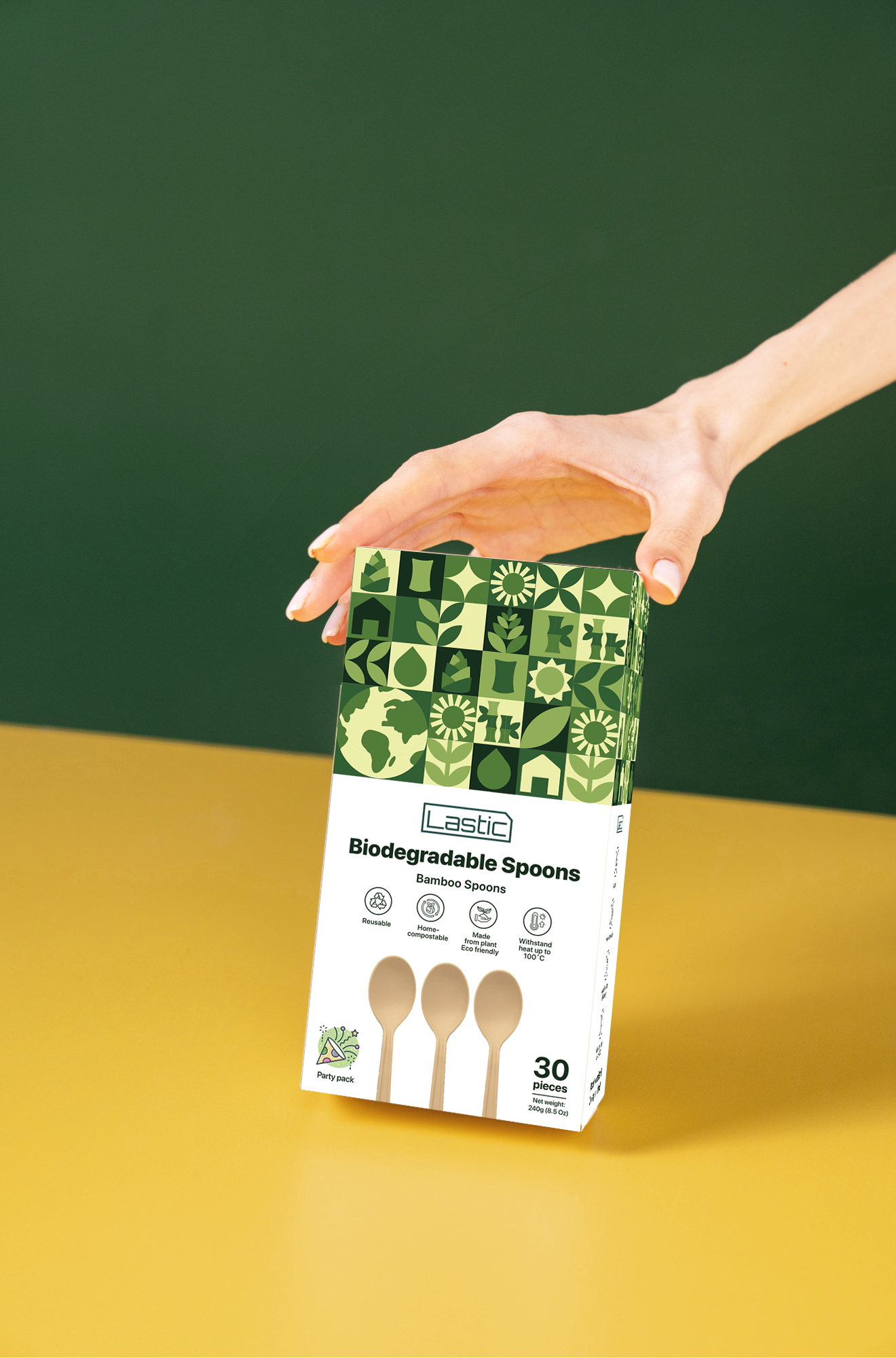 Lastic Biodegradable Spoons