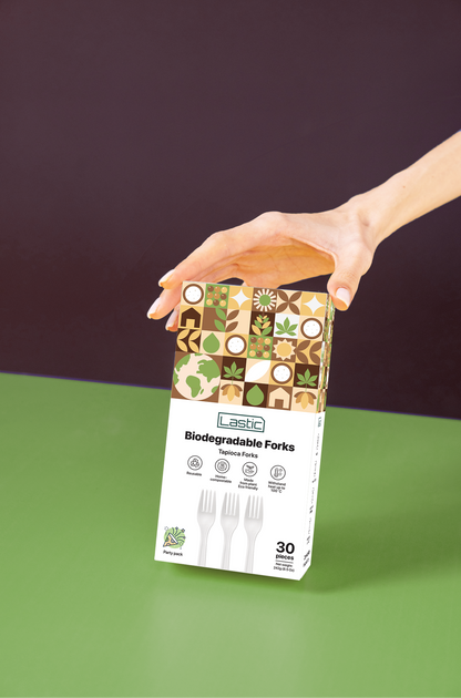 Lastic Biodegradable Forks