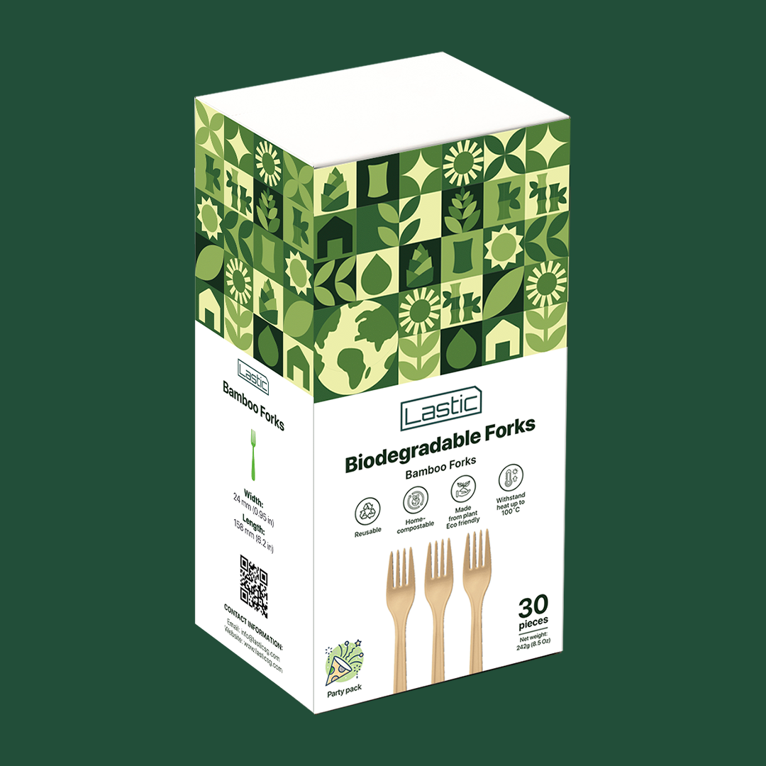 Lastic Biodegradable Forks
