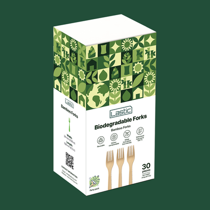 Lastic Biodegradable Forks